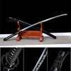 Handmade Manganese Steel Full Tang Real Japanese Katana With Black Wave Style