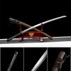 Handmade Damascus Steel Full Tang Real Japanese Katana With Rosewood Sheath