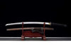 Handmade Damascus Steel Full Tang Real Japanese Katana With Pear Wood Sheath