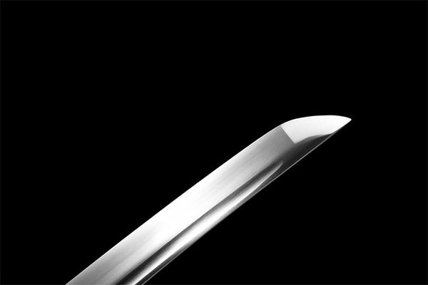 Handmade High Carbon Steel Full Tang Real Japanese Katana With Golden Phoenix Leather Sheath