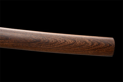 Handmade Damascus Steel Full Tang Real Japanese Katana With Rosewood Sheath