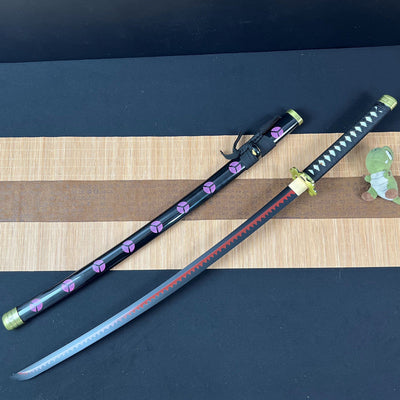One Piece Roronoa Zoro sword four set:wado ichimonji,shuusui,sandai kitetsu and yubashiri