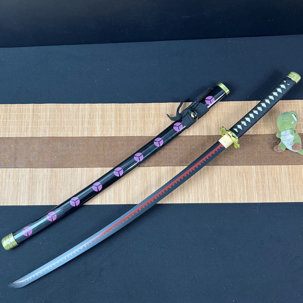 One Piece Roronoa Zoro sword four set:wado ichimonji,shuusui,sandai kitetsu and yubashiri