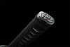 Handmade Spring Steel Full Tang Real Japanese Katana With Blue Wave Style
