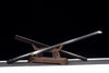 Handmade T10 Steel Full Tang Real Japanese Katana With Rosewood Sheath Clay Tempered