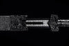 Handmade High Carbon Steel Real Sword With Black Sheath