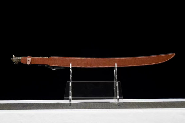 Dragon Slaying Sword Handmade Real Sword With Leather Sheath