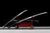 Two swords in one sheath , Handmade Manganese Steel Full Tang Real Japanese Katana