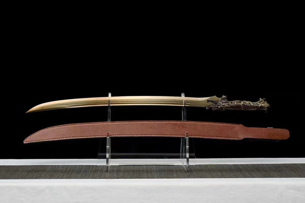 Dragon Slaying Sword Handmade Real Sword With Leather Sheath