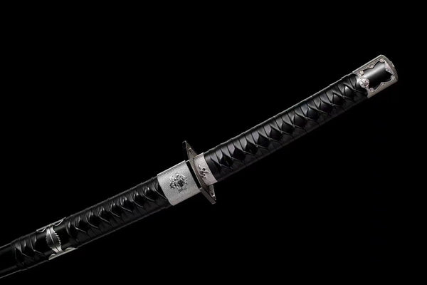 Two swords in one sheath , Handmade Manganese Steel Full Tang Real Japanese Katana
