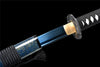 Handmade High Manganese Steel Full Tang Real Japanese Katana With Blue Edge