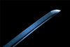 Handmade High Manganese Steel Full Tang Real Japanese Katana With Blue Edge Clay Tempered